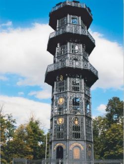 Der einzigste Gusseiserner Turm seinser Art in Europa