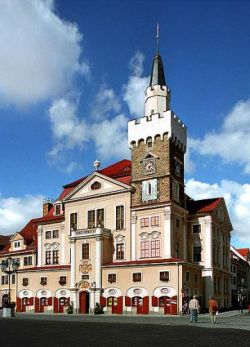 Rathaus Löbau in der Oberlausitz